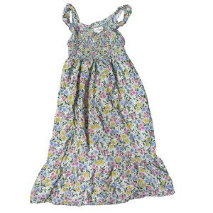 Cat & Jack Girls Floral Maxi Dress Size Small 6/6X